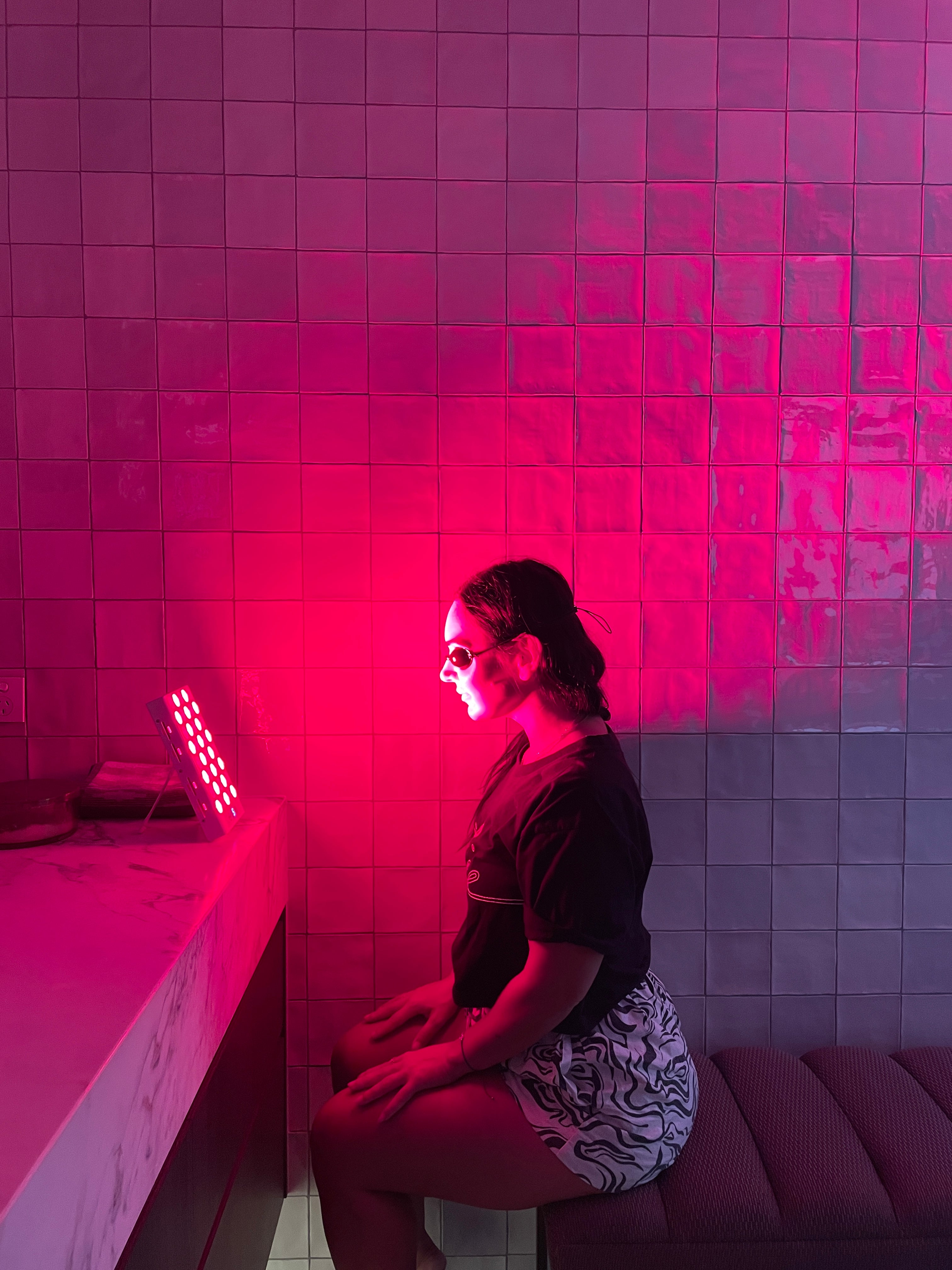 LED Red Light Infrared Therapy At Home Standing Panel