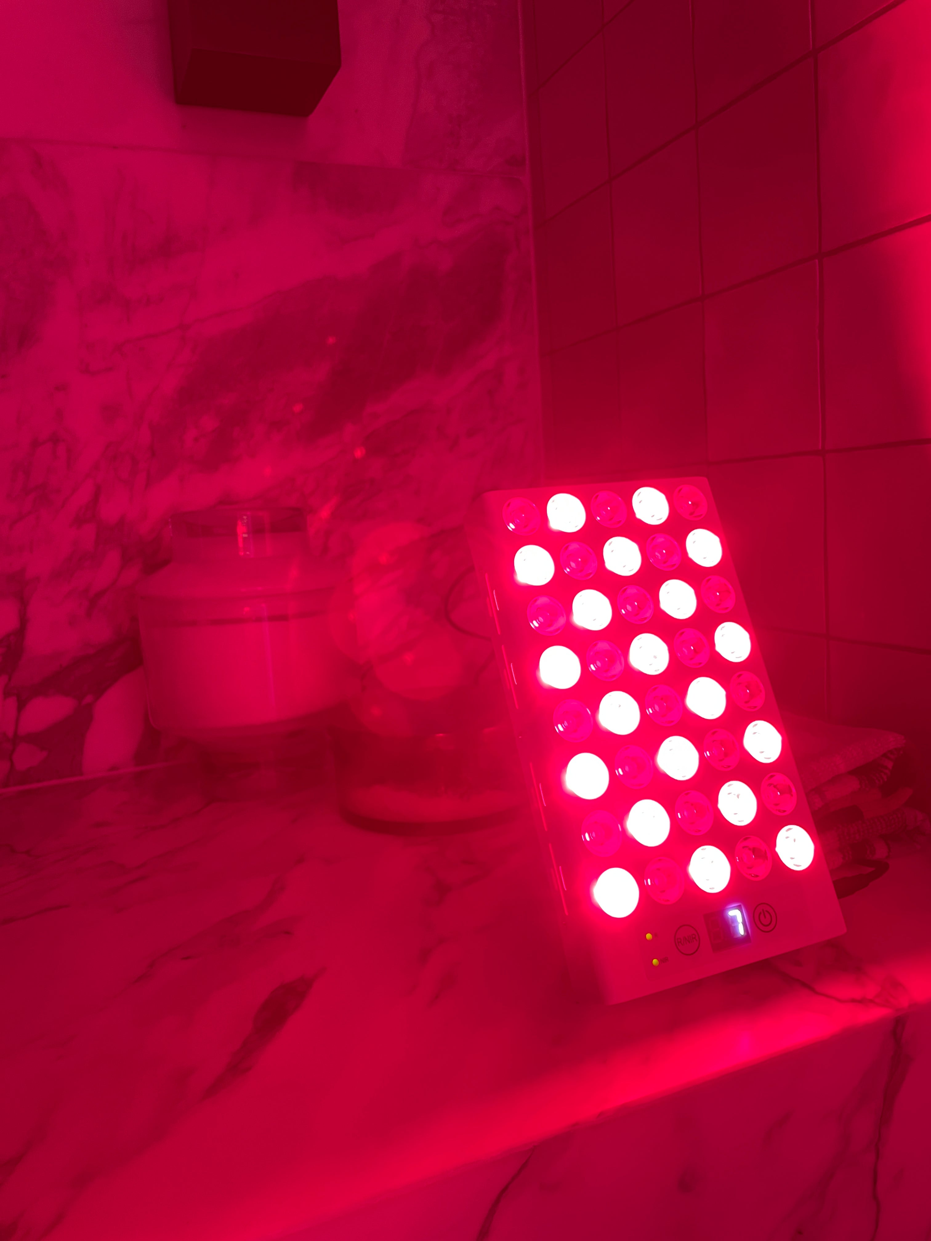 LED Red Light Infrared Therapy At Home Standing Panel