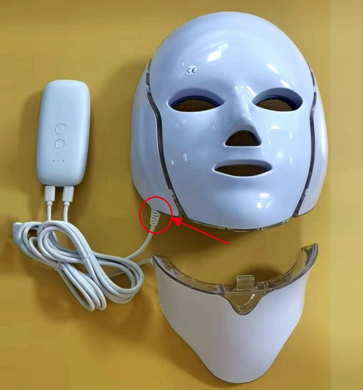 Red Light Therapy 7 Colour LED Face Mask