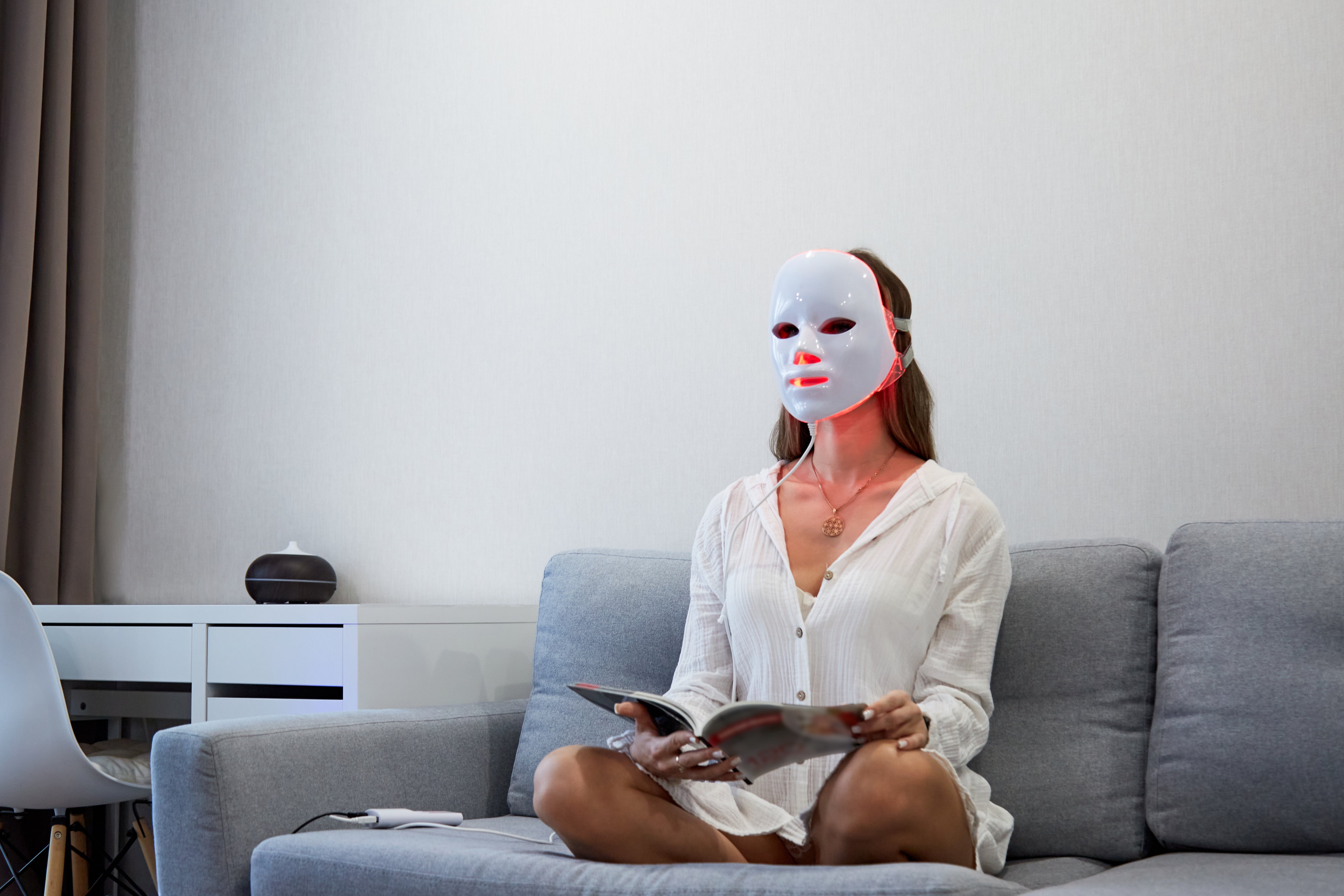 Red Light Therapy 7 Colour LED Face Mask